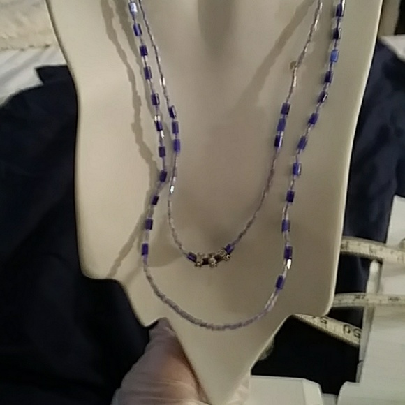 Swarovski Hand Crafted Necklace New Sparkly - Picture 1 of 5